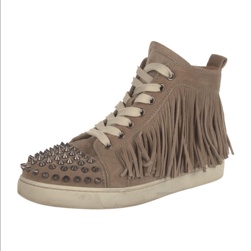 Christian Louboutin Fringe Sneakers 38